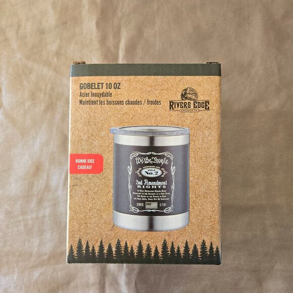 Hot / Cold Tumbler "We The People 2nd Amendment Rights" 10 oz Stainless Steel - Picture 6 of 7